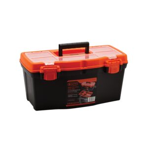 TOOL BOX 19.5" 50CM PLASTIC TACTIX TOOL BOX 19.5" 50CM PLASTIC TACTIX